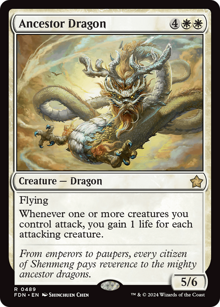 Ancestor Dragon (FDN-489) - Foundations