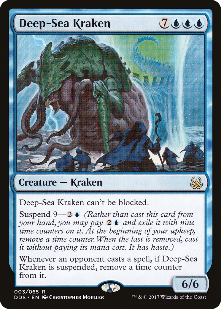 Deep-Sea Kraken (DDS-003) - Duel Decks: Mind vs. Might