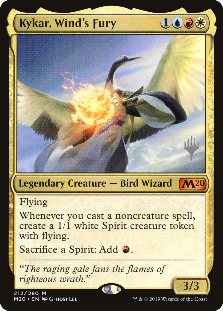 Kykar, Wind's Fury (PPM20-212P) - Core Set 2020 Promos (Promo Pack)