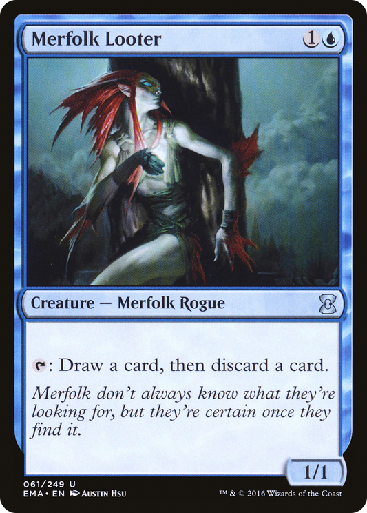 Merfolk Looter (EMA-061) - Eternal Masters Foil