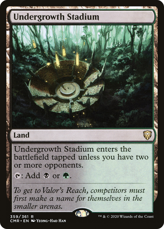 Undergrowth Stadium (CMR-359) - Commander Legends Foil