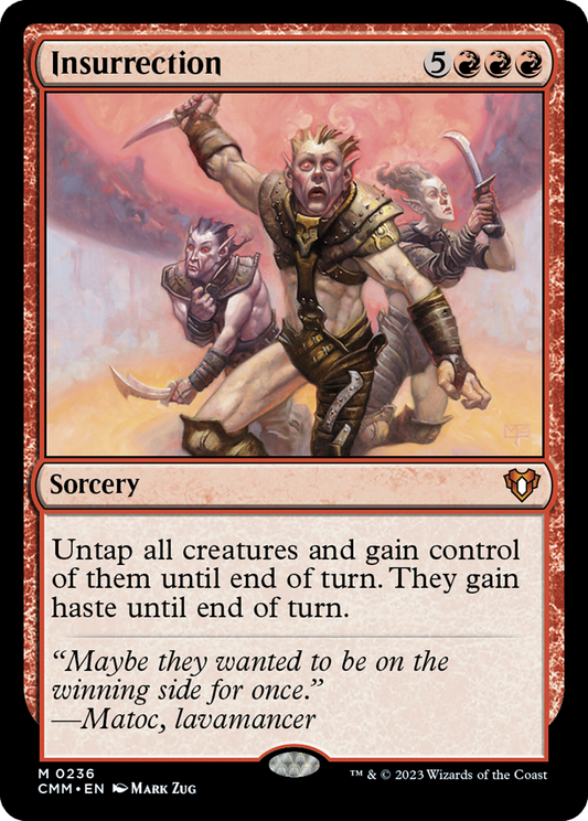 Insurrection (CMM-236) - Commander Masters