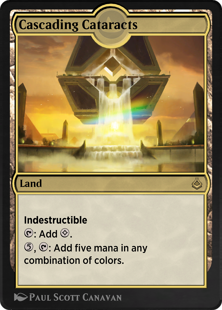 Cascading Cataracts (AKR-285) - Amonkhet Remastered