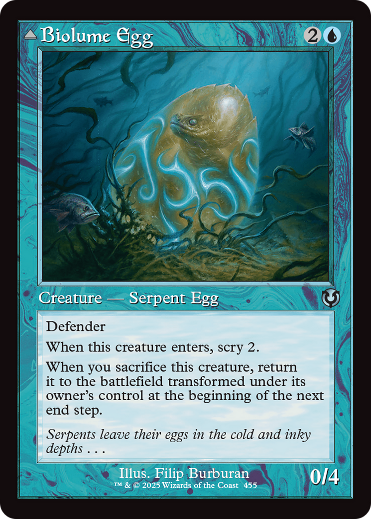 Biolume Egg (Retro Frame) (INR-455) - Innistrad Remastered