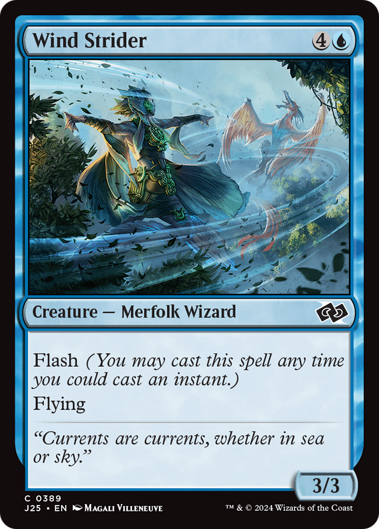 Wind Strider (J25-389) - Foundations Jumpstart Foil