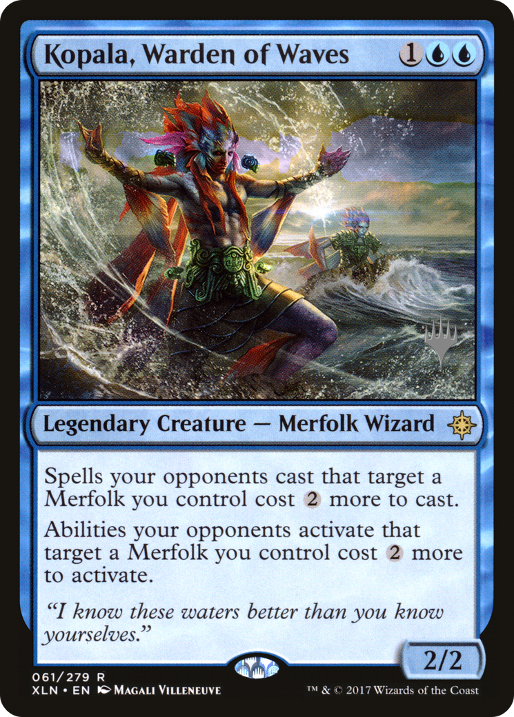 Kopala, Warden of Waves (PPM20-061) - Ixalan Promos Foil (Promo Pack)