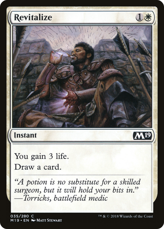 Revitalize (M19-035) - Core Set 2019 Foil
