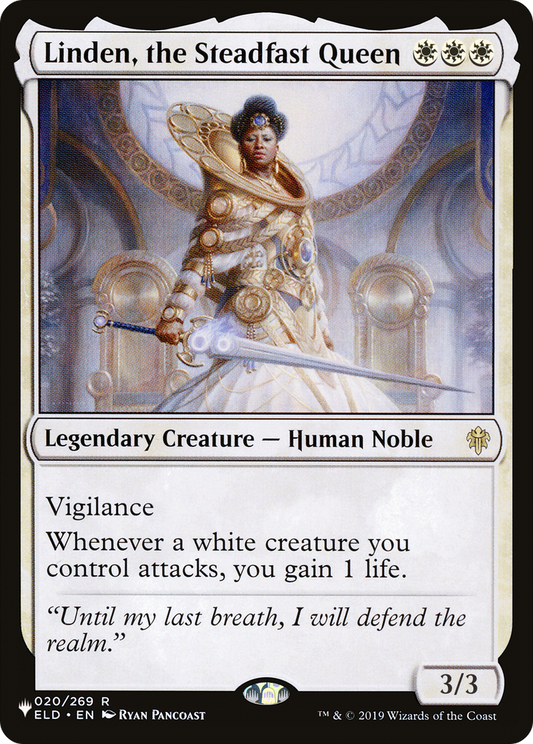 Linden, the Steadfast Queen (LIST-ELD-20) - The List