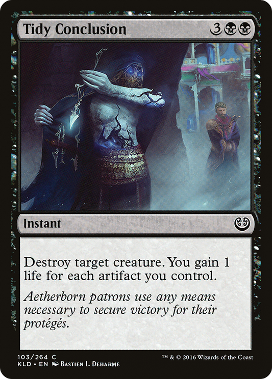 Tidy Conclusion (KLD-103) - Kaladesh Foil