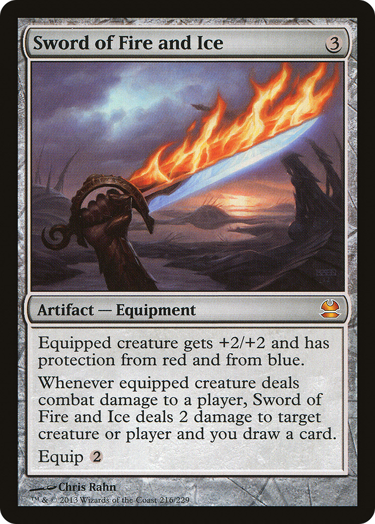 Sword of Fire and Ice (MMA-216) - Modern Masters Foil