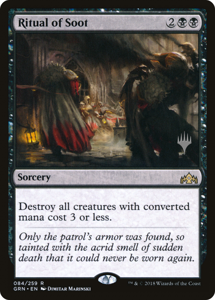 Ritual of Soot (PGRN-84P) - Guilds of Ravnica Promos Foil