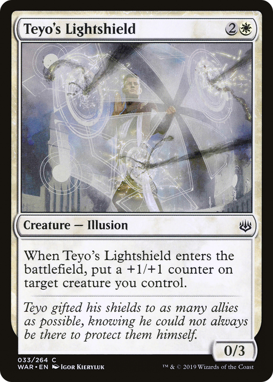 Teyo's Lightshield (WAR-033) - War of the Spark