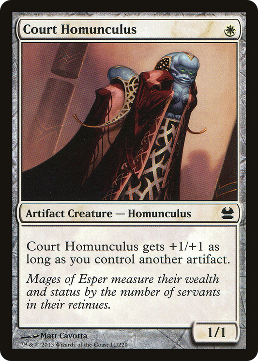 Court Homunculus (MMA-011) - Modern Masters Foil