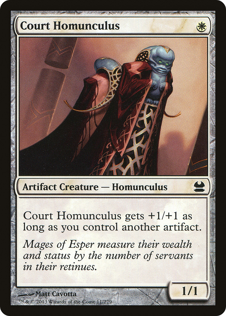 Court Homunculus (MMA-011) - Modern Masters