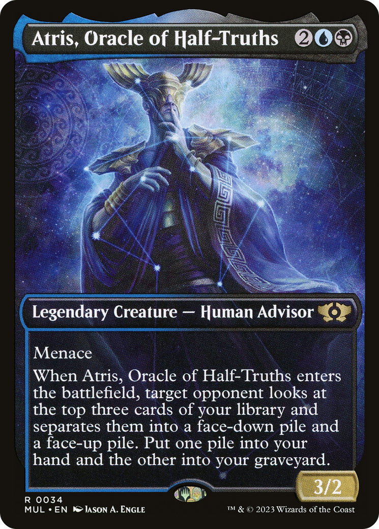 Atris, Oracle of Half-Truths (MUL-034) - Multiverse Legends: (Showcase)