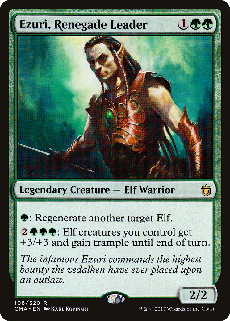 Ezuri, Renegade Leader (CMA-108) - Commander Anthology