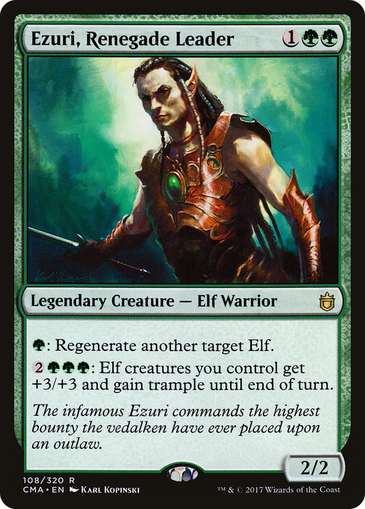 Ezuri, Renegade Leader (CMA-108) - Commander Anthology