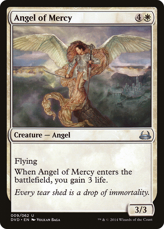 Angel of Mercy (DVD-009) - Duel Decks Anthology: Divine vs. Demonic