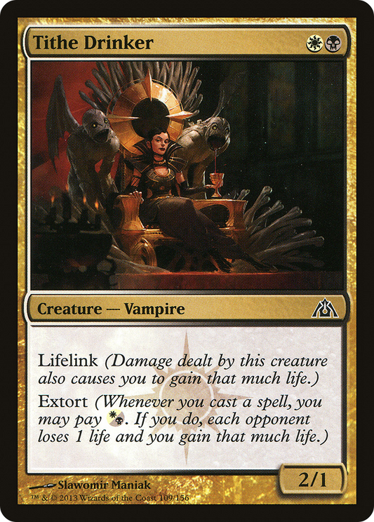 Tithe Drinker (DGM-109) - Dragon's Maze Foil