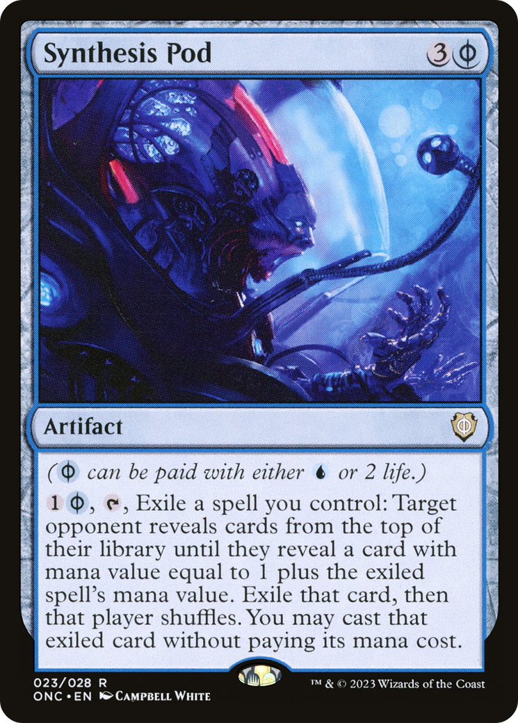 Synthesis Pod (ONC-023) - Phyrexia: All Will Be One Commander Foil