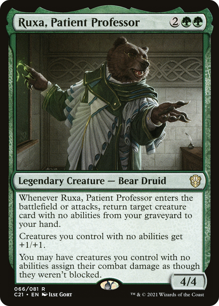 Ruxa, Patient Professor (C21-066) - Commander 2021