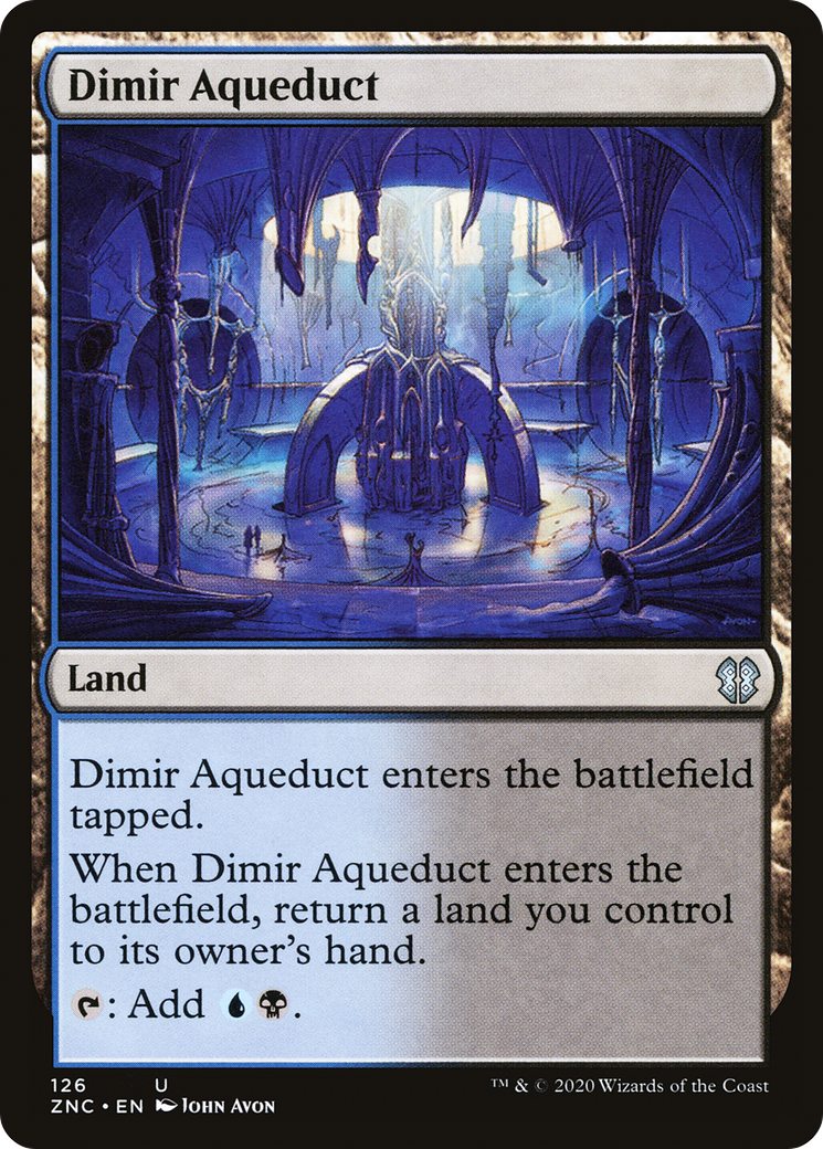 Dimir Aqueduct (ZNC-126) - Zendikar Rising Commander