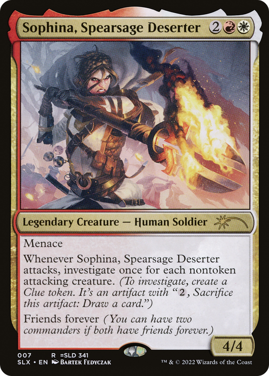 Sophina, Spearsage Deserter (SLX-007) - Universes Within