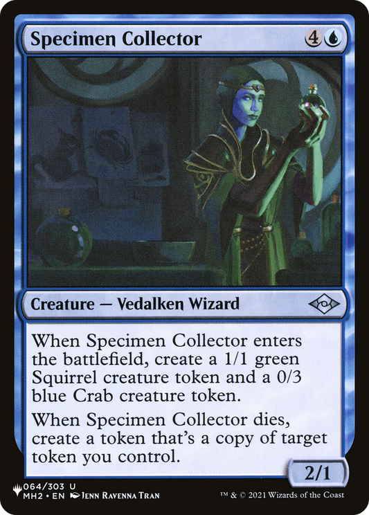 Specimen Collector (PLST-MH2-64) - The List