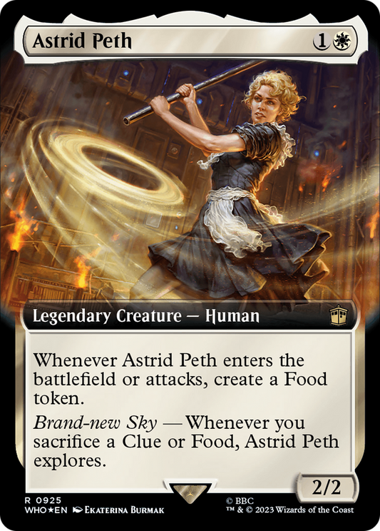 Astrid Peth (Extended Art) (Surge Foil) (WHO-925) - Doctor Who: (Extended Art) Foil