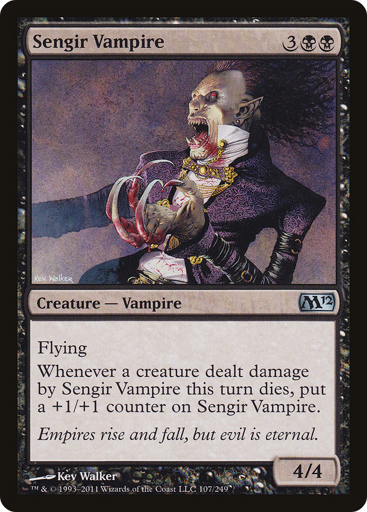 Sengir Vampire (M12-107) - Magic 2012 Foil