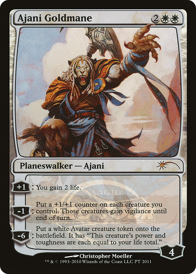 Ajani Goldmane (PPRO-2011) - Pro Tour Promos Foil