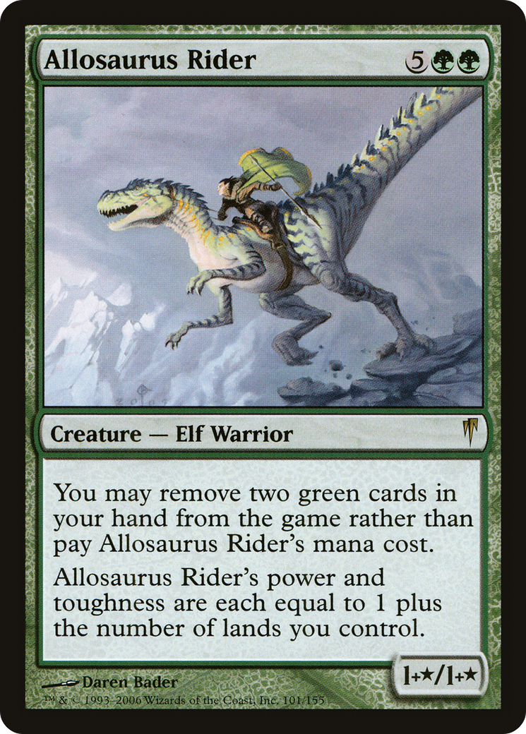 Allosaurus Rider (CSP-101) - Coldsnap