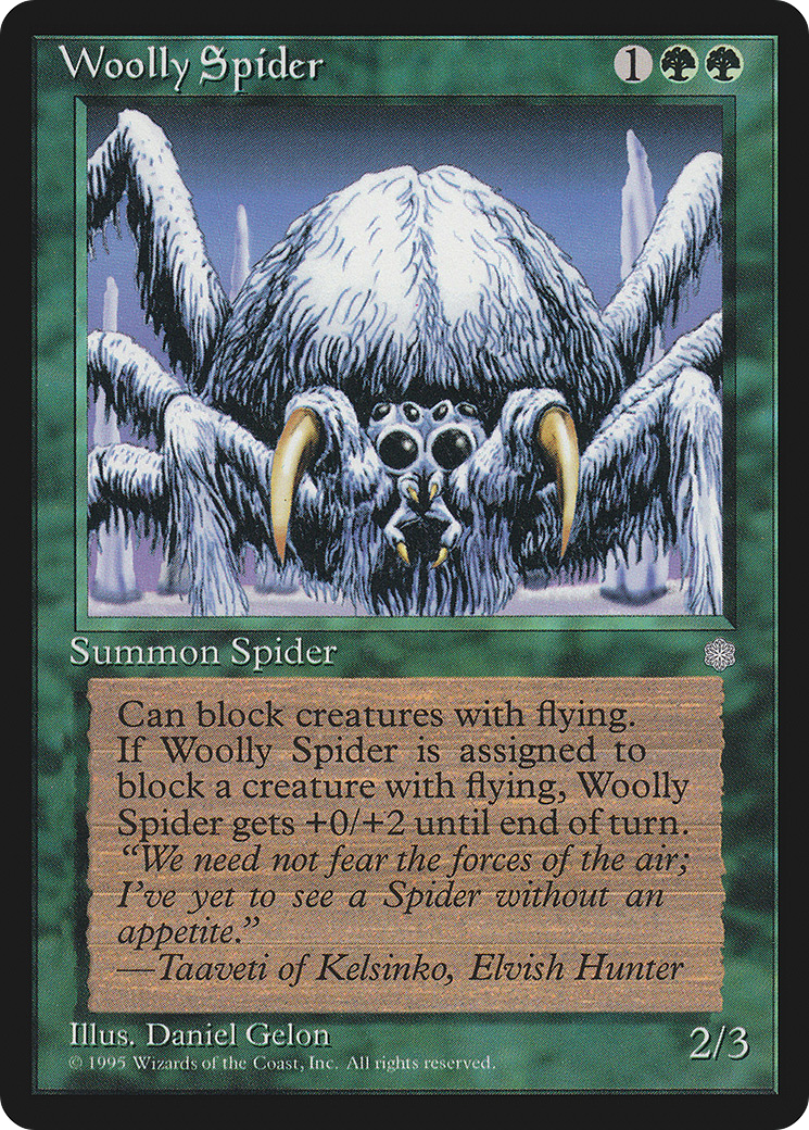 Woolly Spider (ICE-279) - Ice Age