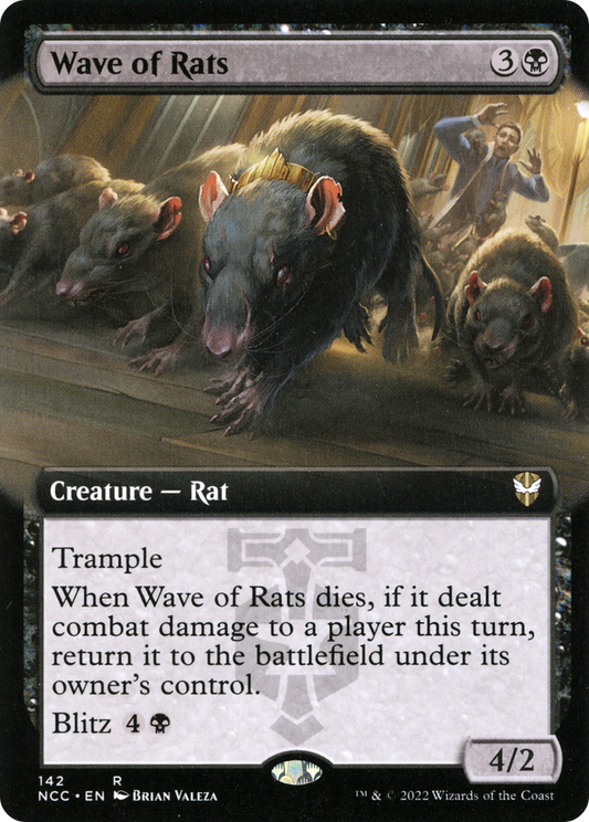 Wave of Rats (NCC-142) - New Capenna Commander: (Extended Art)