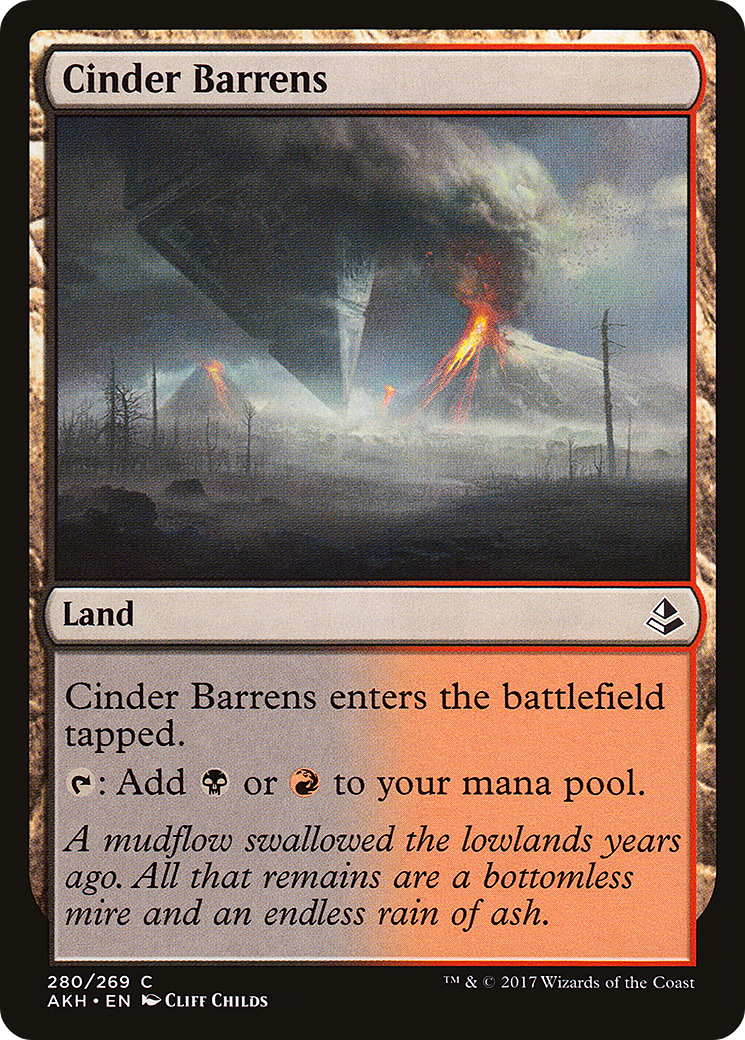 Cinder Barrens (AKH-280) - Amonkhet