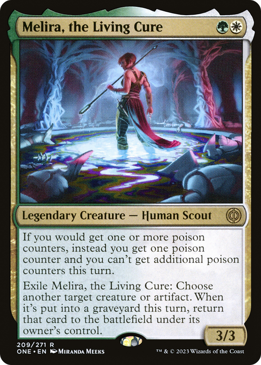 Melira, the Living Cure (ONE-209) - Phyrexia: All Will Be One Foil