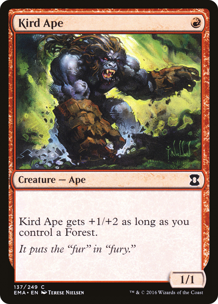 Kird Ape (EMA-137) - Eternal Masters Foil