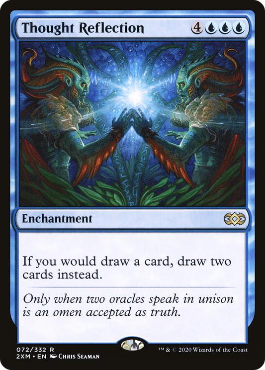 Thought Reflection (2XM-072) - Double Masters Foil