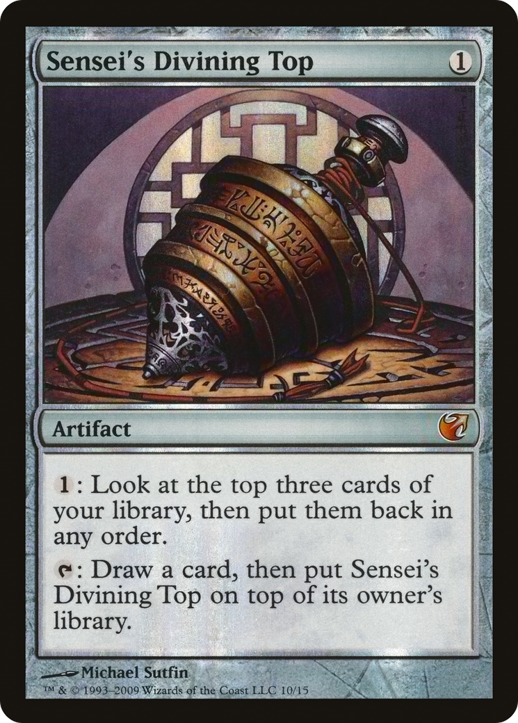 Sensei's Divining Top (V09-010) - From the Vault: Exiled Foil