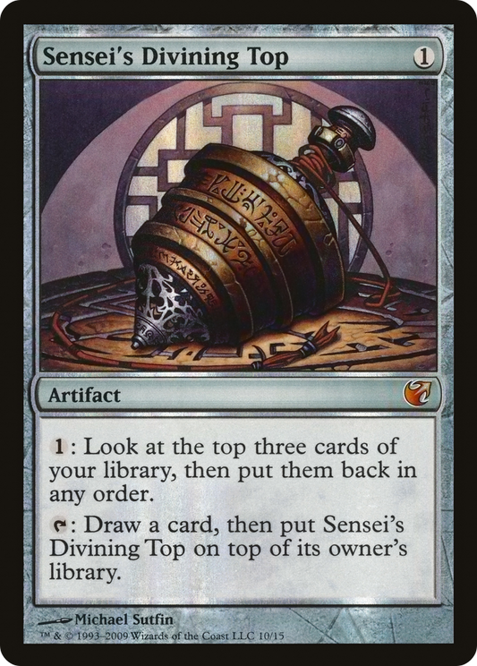 Sensei's Divining Top (V09-010) - From the Vault: Exiled Foil