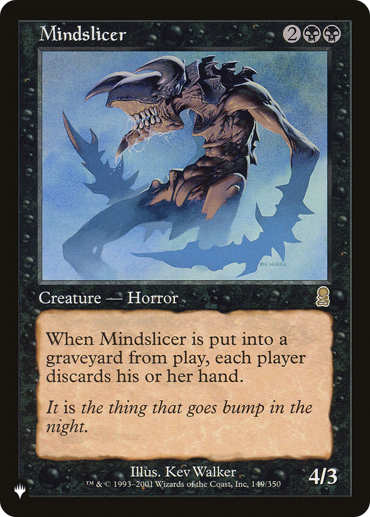 Mindslicer (LIST-ODY-149) - The List