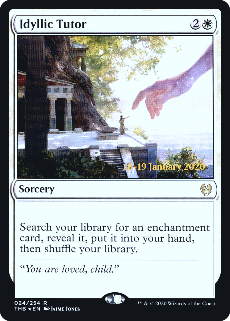 Idyllic Tutor (PTHB-24S) - Theros Beyond Death Promos Foil