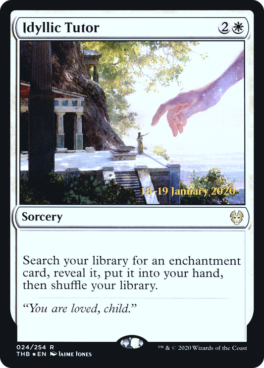 Idyllic Tutor (PTHB-24S) - Theros Beyond Death Promos Foil