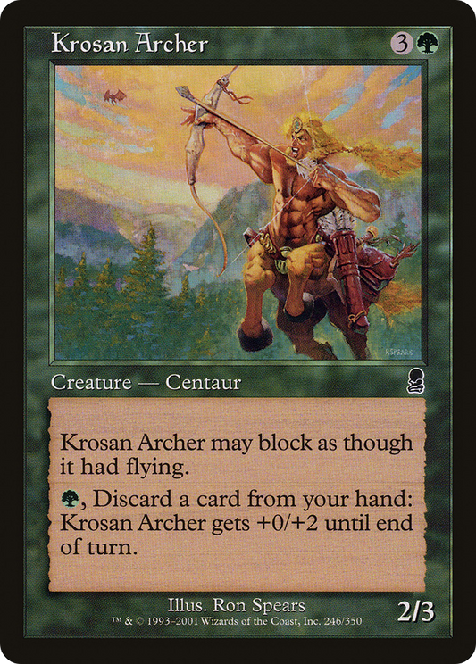 Krosan Archer (ODY-246) - Odyssey Foil