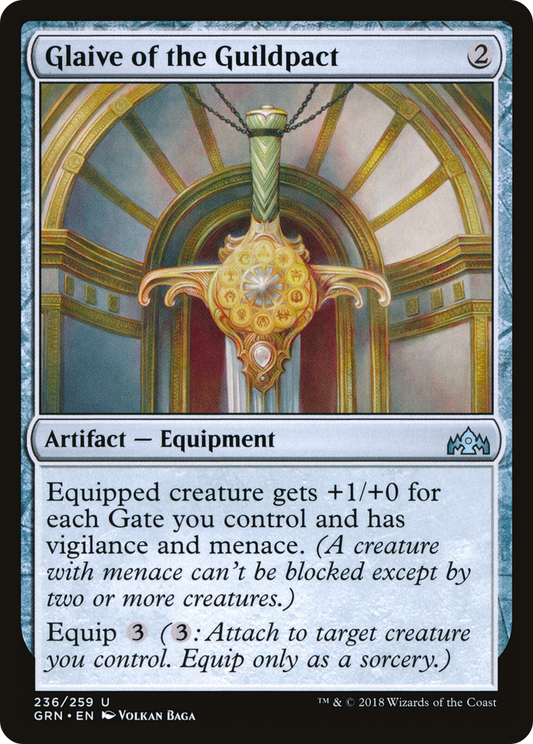 Glaive of the Guildpact (GRN-236) - Guilds of Ravnica