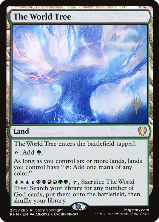 The World Tree (PKHM-275P) - Kaldheim Promos Foil