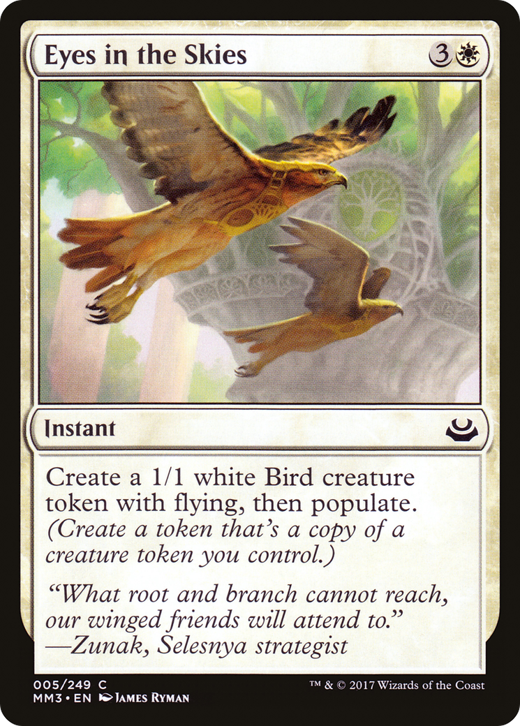 Eyes in the Skies  (MM3-005) - Modern Masters 2017 Foil