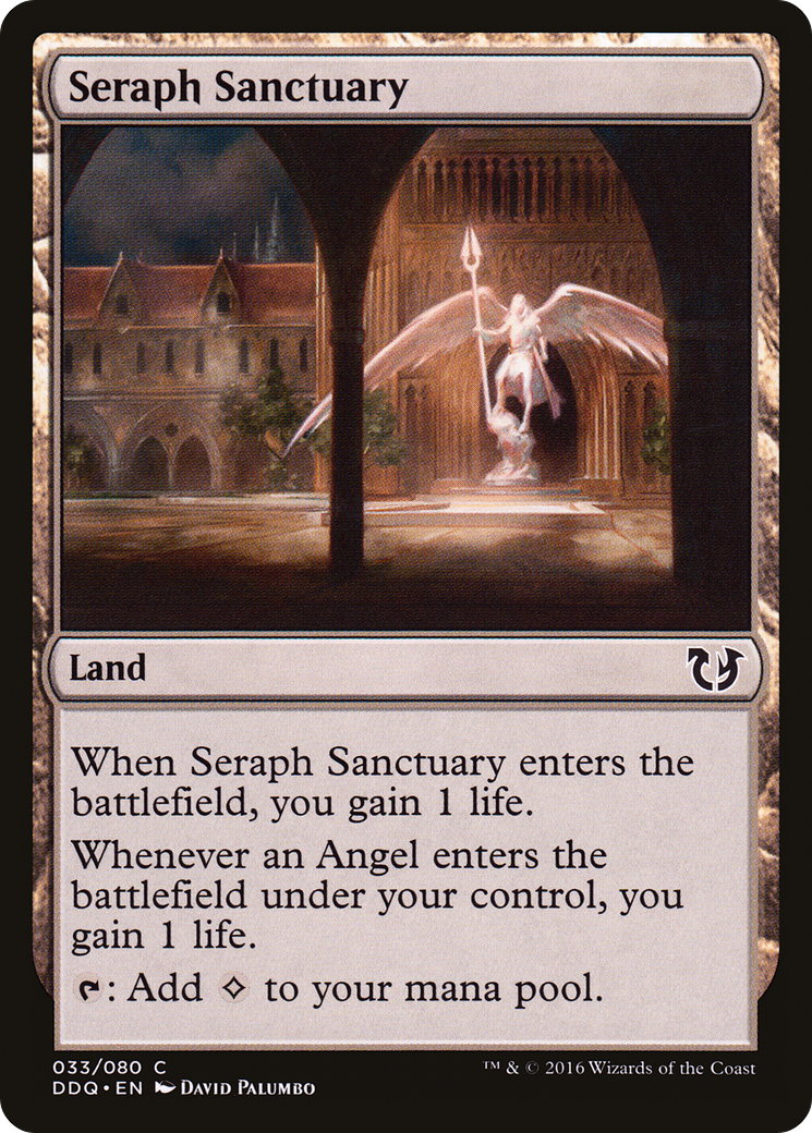 Seraph Sanctuary (DDQ-033) - Duel Decks: Blessed vs. Cursed