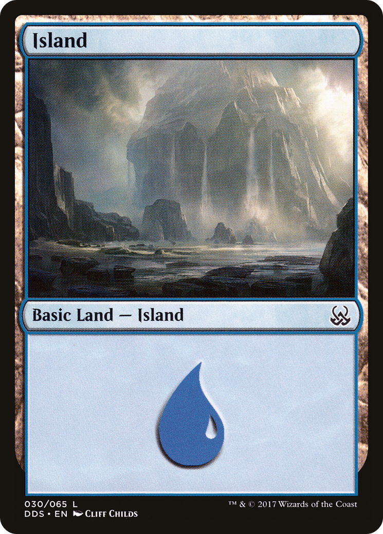 Island (DDS-030) - Duel Decks: Mind vs. Might