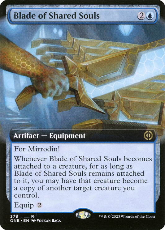 Blade of Shared Souls (Extended Art) (ONE-378) - Phyrexia: All Will Be One: (Extended Art)